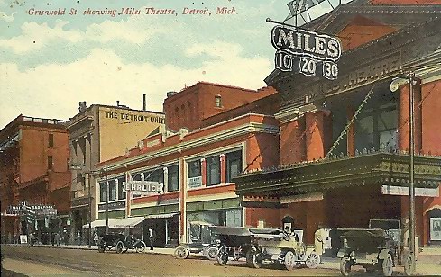 Miles Theatre - Old Post Card (newer photo)